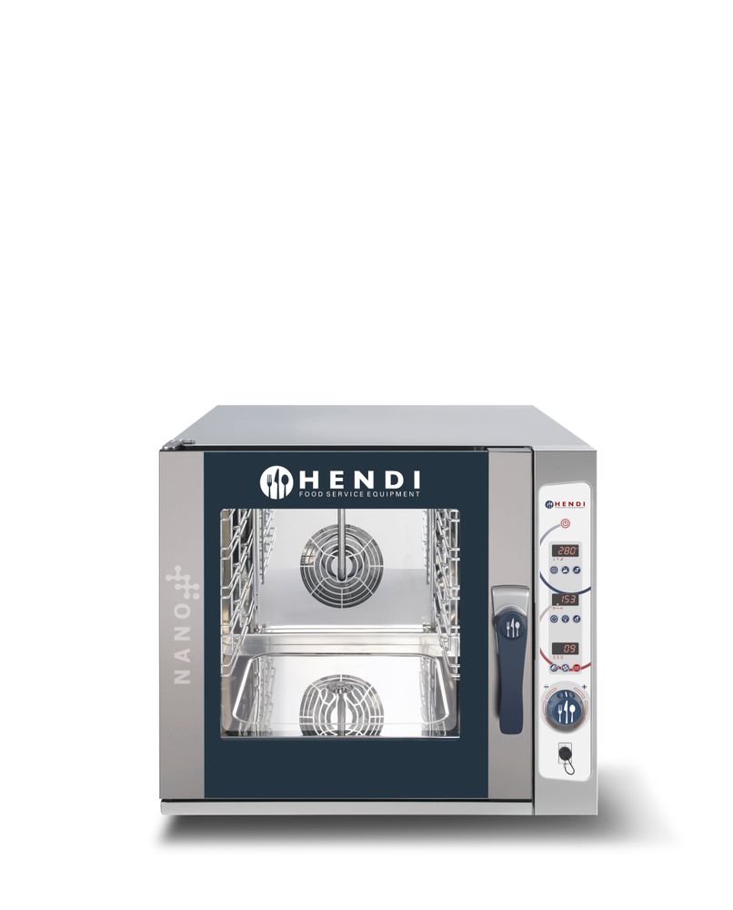 HENDI Convectie stoomoven NANO digital 5x GN2/3 223291