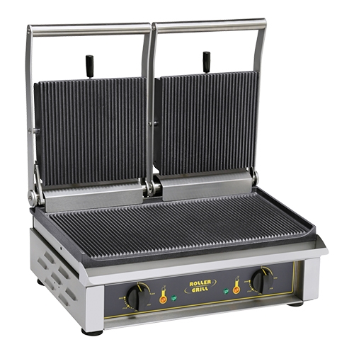 Roller Grill contactgrill |geribbeld-geribbeld| 304062