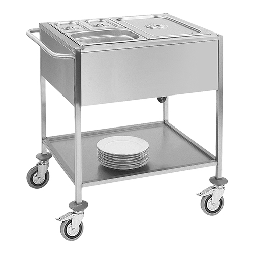 EMGA bain marie wagen 710052