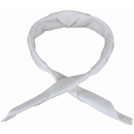 [A010] Whites halsdoek wit