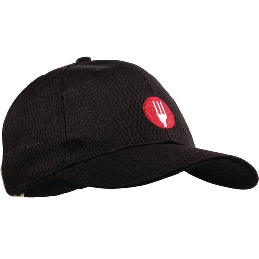 [A976] Chef Works Cool Vent baseball cap zwart