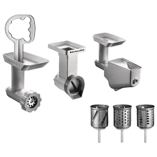 [AD294] KitchenAid 6-delige accessoireset voor KitchenAid mixers