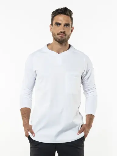 Koksbuis / T-shirt - Chaud Devant - Valente UFX White LS