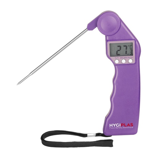 [CH739] Hygiplas Easytemp kleurcode thermometer paars