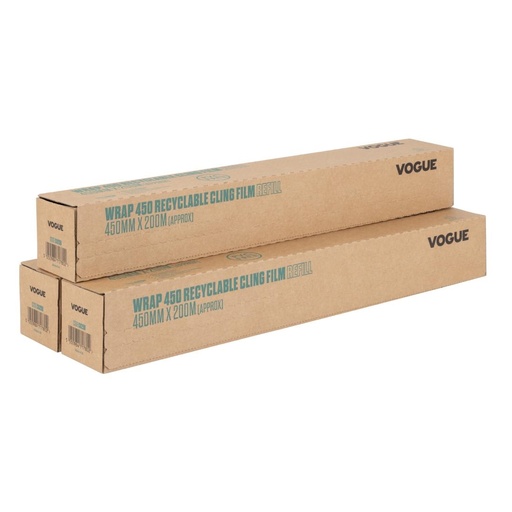 [CU258] Vogue Wrap450 Eco Vershoudfolie Navulling (Pak van 3)