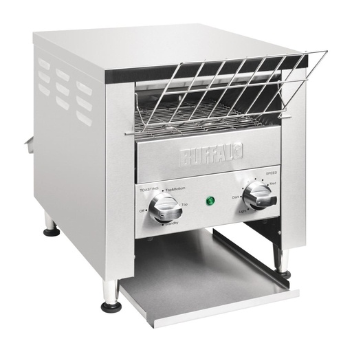 [DB175] Buffalo dubbele conveyor toaster