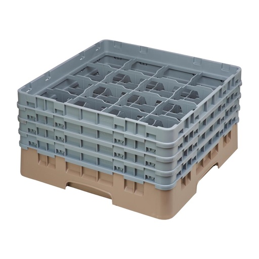 [DE784] Cambro Camrack vaatwaskorf met 16 compartimenten max. glashoogte 21,5cm