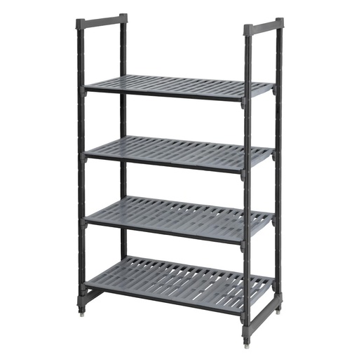 [DE904] Cambro stelling 183cm hoog 4 planken - 54cm diep - 107cm breed