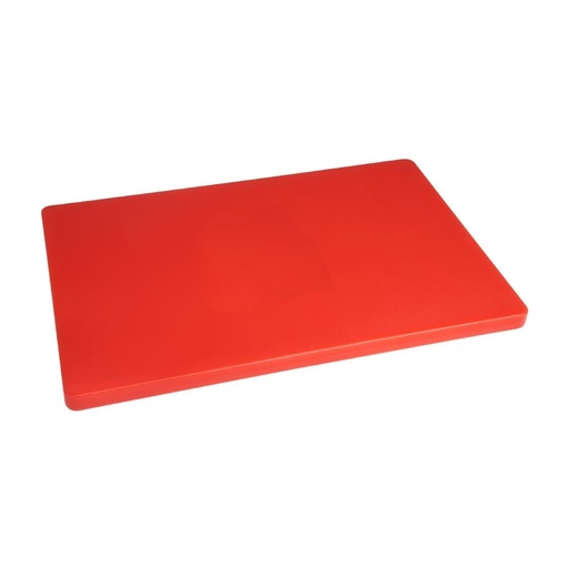 [DM004] Hygiplas LDPE extra dikke snijplank rood 450x300x20mm