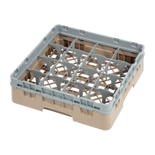 [DW550] Cambro Camrack vaatwaskorf met 16 compartimenten max. glashoogte 9,2cm