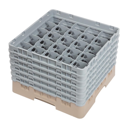 [DW557] Cambro Camrack vaatwaskorf met 25 compartimenten max. glashoogte 29,8cm