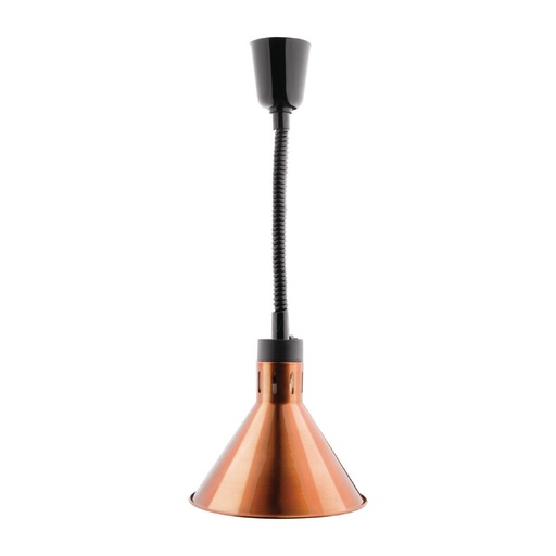 [DY463] Buffalo verstelbare warmhoudlamp koper