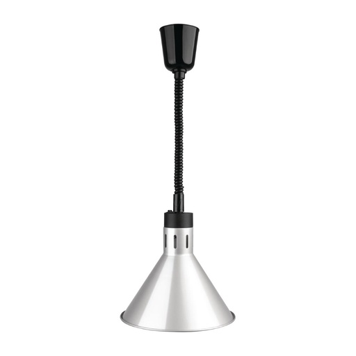 [DY464] Buffalo verstelbare warmhoudlamp zilver