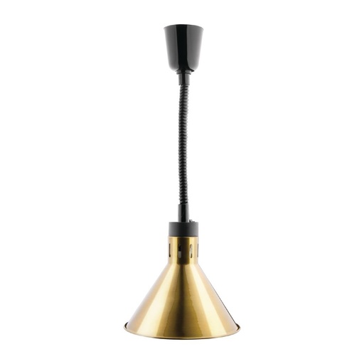 [DY465] Buffalo verstelbare warmhoudlamp goud