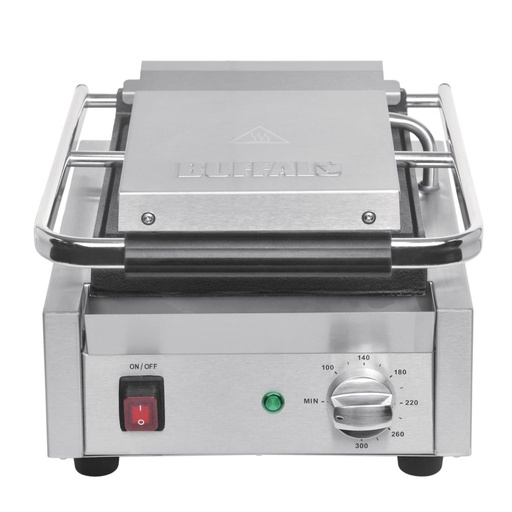 [DY993] Buffalo Bistro enkele contactgrill groef/groef