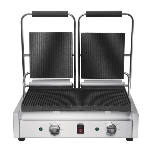 [DY994] Buffalo Bistro dubbele contactgrill groef/groef