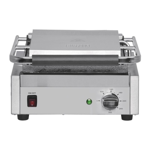 [DY995] Buffalo Bistro enkele contactgrill groot groef/groef