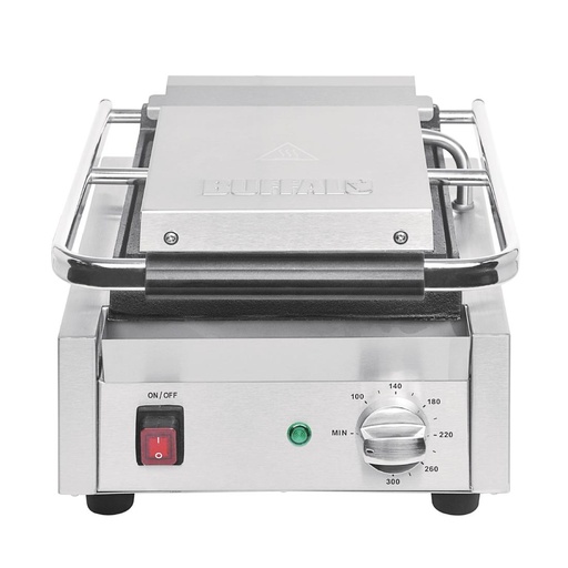 [DY996] Buffalo Bistro enkele contactgrill glad/glad