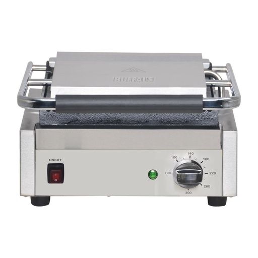 [DY997] Buffalo Bistro enkele contactgrill groot glad/glad