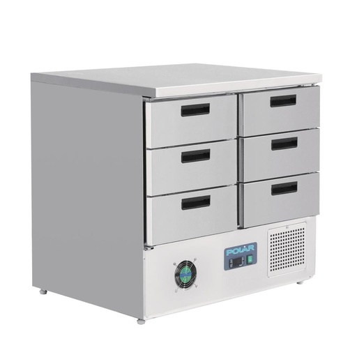 [FA440] Polar G-serie koelwerkbank met 6 lades 240L