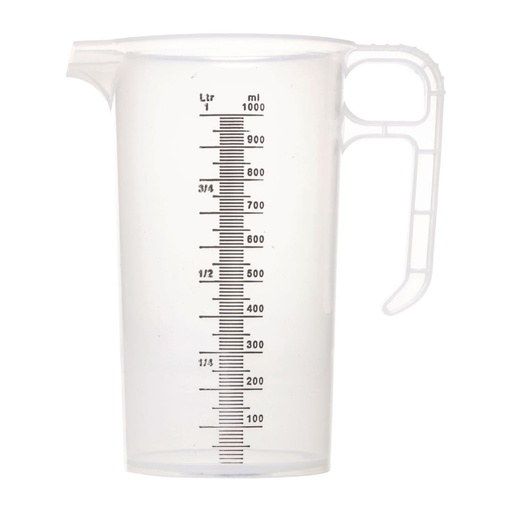 [FD326] Pro-Measures polypropyleen maatbeker 1000ml