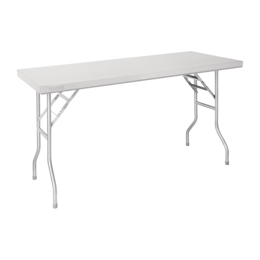 [FN288] Vogue RVS inklapbare werktafel 1220x610x780mm