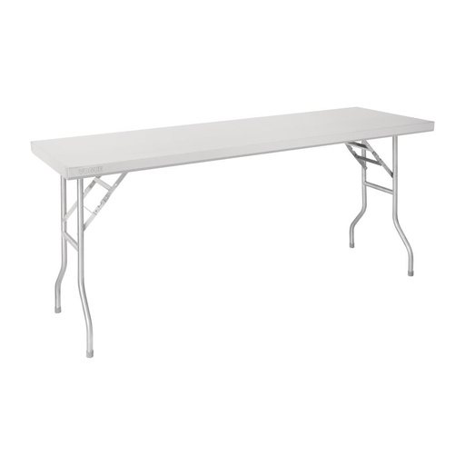 [FN289] Vogue RVS inklapbare werktafel 1830x610x780