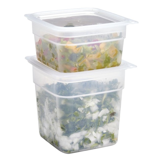 [FU680] Cambro Freshpro Voedselcontainers Met Deksel (Pak Van 2 x 0,95Ltr En 2 x 0,47Ltr)