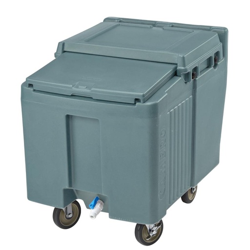 [FU690] Cambro ics125l ijscaddy met schuifdeksel leisteenblauw