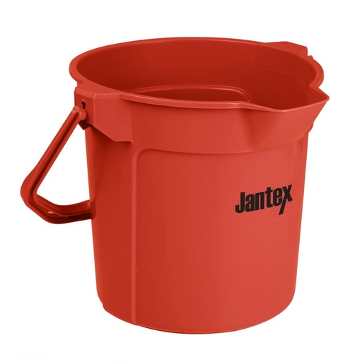 [FU832] Jantex Rode Maatemmer Met Schenktuit 10Ltr