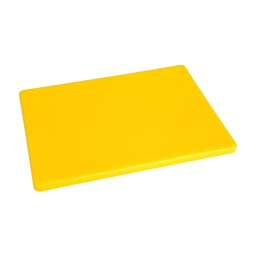 [GH796] Hygiplas LDPE snijplank geel 30,5x22,9x1,2cm