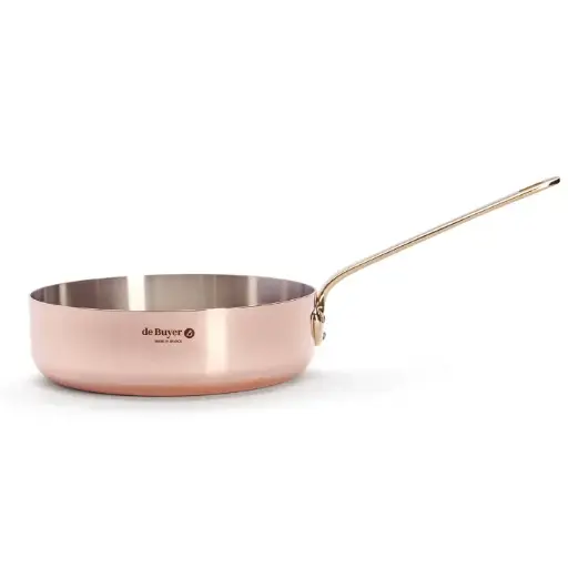 Sauteerpan koper - 24 cm - Inocuivre - De Buyer