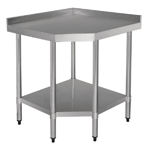 [GL278] Vogue RVS werktafel hoekelement 70cm