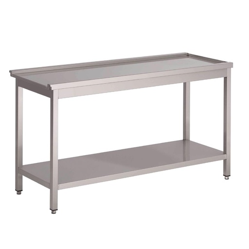 [GL898] Gastro M afvoertafel voor doorschuifvaatwasser HT50 60x59x85cm