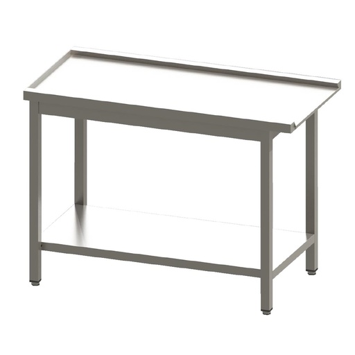 [GL898] Gastro M afvoertafel voor doorschuifvaatwasser HT50 60x59x85cm