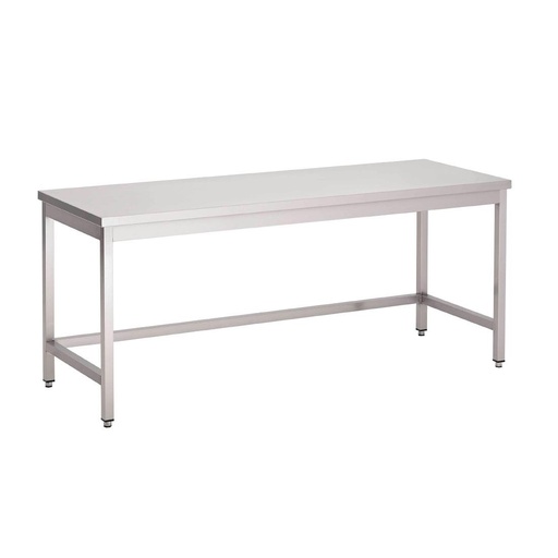 [GN106] Gastro M RVS werktafel zonder onderblad 85x70x70cm