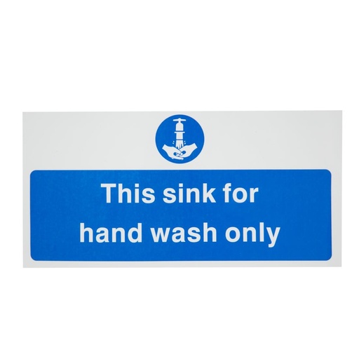 [L952] Vogue 'Hand wash only' vinyl sticker