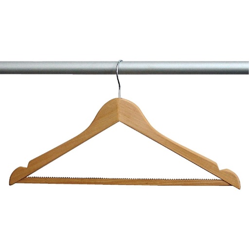 [T859] Bolero houten garderobehanger (10 stuks)