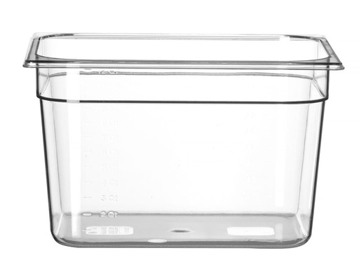 [861400] HENDI Container GN 1/2 polycarbonaat 861400