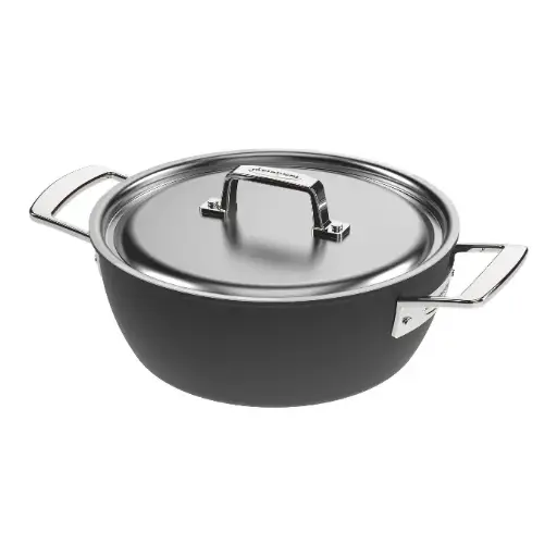 Black 5 Conische sudderpot 24 cm / 3,25L met deksel -Demeyere