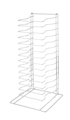 [810361] HENDI Pizza rek voor platen/pannen 14 plekken 810361