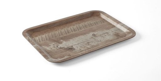 [508923] AmerBox Dienblad van melamine met hout bedrukking 508923