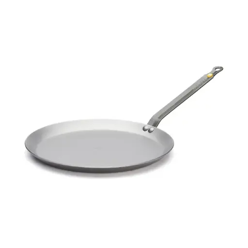 Pannenkoekenpan / crêpepan plaatstaal - 26 cm - Mineral B - De Buyer