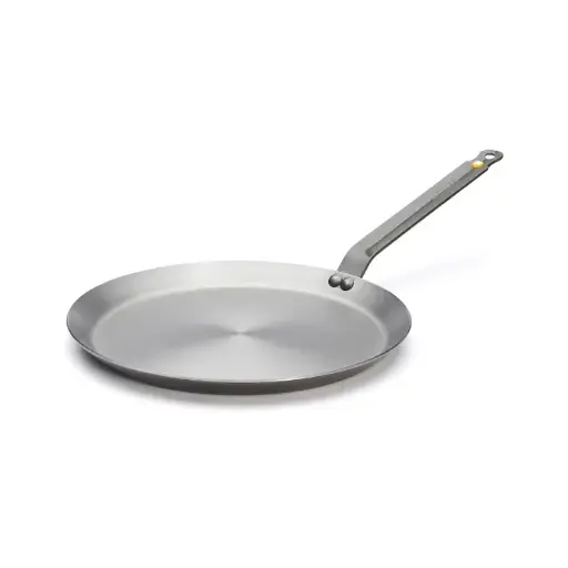 Pannenkoekenpan / crêpepan plaatstaal - 30 cm - Mineral B - De Buyer