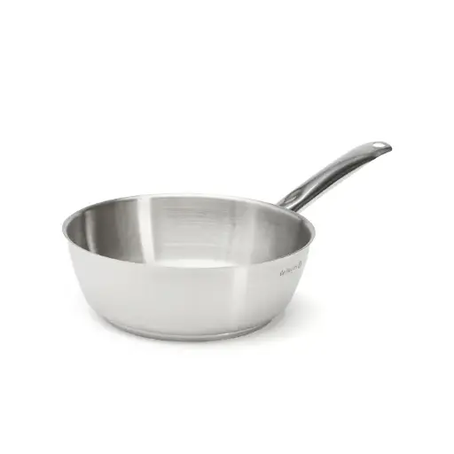 Conische sauteuse roestvrijstaal - 24 cm - Prim'Appety - De Buyer