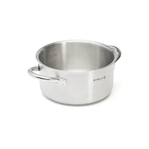 Kookpan roestvrijstaal - 20 cm - Prim'Appety - De Buyer