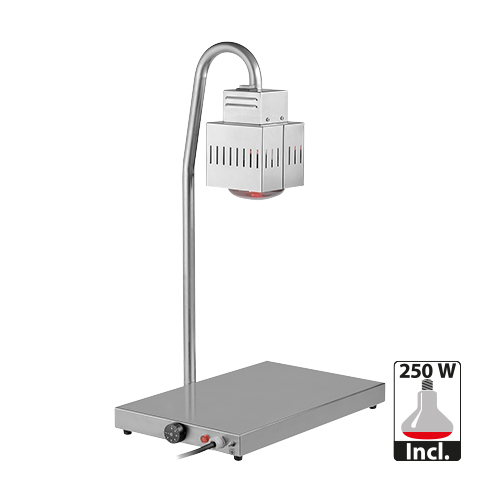 [710110] EMGA warmhoudplaat m/lamp 710110